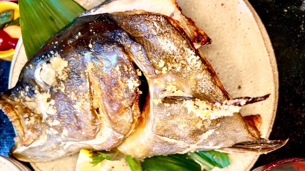 かんぱちカマ焼き定食