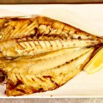 大あじのひもの定食