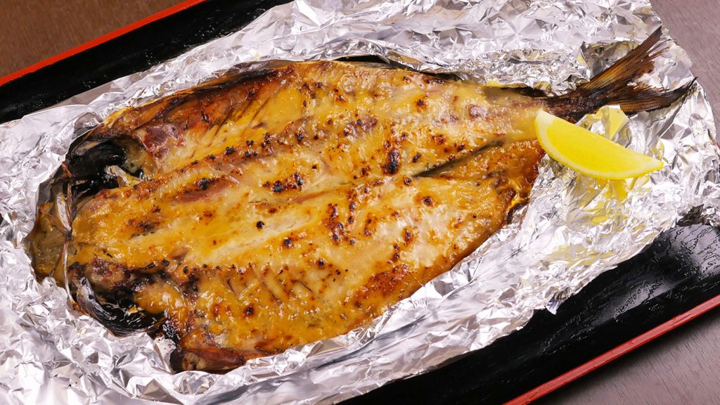 大あじ西京焼き定食