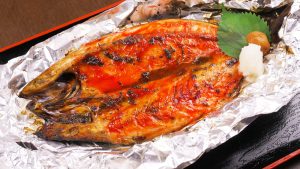 さばの梅昆布焼き定食